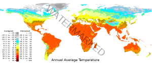 World Temperature Map